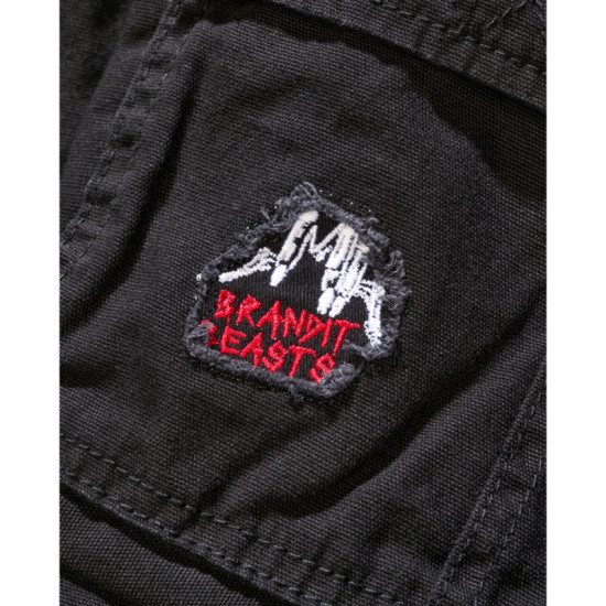 Iron Maiden Savage Shorts The Number of the Beast Black Edition - Black Iron Maiden Savage Shorts The Number of the Beast Black Edition - Black