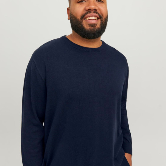 Jack & Jones knit crew neck - Navy Blazer Jack & Jones knit crew neck - Navy Blazer