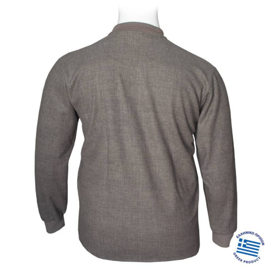 Polo μπλούζα από βαρύπλακο jersey ύφασμα, Polo μπλούζα από βαρύπλακο jersey ύφασμα,