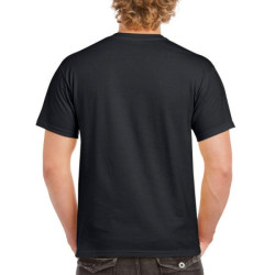 Μονόχρωμο βαμβακερό t-shirt - Coal Black Μονόχρωμο βαμβακερό t-shirt - Coal Black