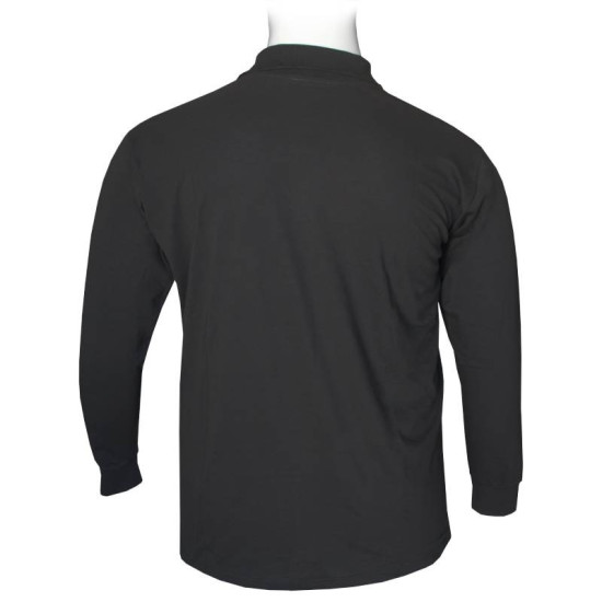 Polo πικέ μονόχρωμη με τσέπη - Anthracite Polo πικέ μονόχρωμη με τσέπη - Anthracite