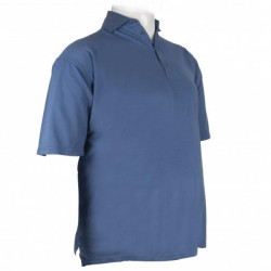 Polo πικέ κοντομάνικο μονόχρωμο - Echo Blue Polo πικέ κοντομάνικο μονόχρωμο - Echo Blue