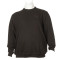 Μπλούζα λαιμόκοψη wool feel με patch - Coffee Brown
