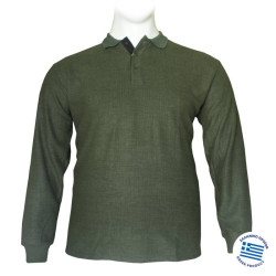 Polo μπλούζα από βαρύπλακο jersey ύφασμα, Polo μπλούζα από βαρύπλακο jersey ύφασμα,