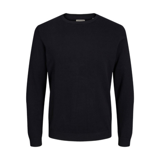 Jack & Jones knit crew neck - Black Jack & Jones knit crew neck - Black