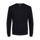 Jack & Jones knit crew neck - Black Jack & Jones knit crew neck - Black