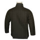 Καπιτονέ Jacket με Denim λεπτομέρειες - Dark Olive Green Καπιτονέ Jacket με Denim λεπτομέρειες - Dark Olive Green