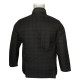 Καπιτονέ Jacket με Denim λεπτομέρειες - Black Καπιτονέ Jacket με Denim λεπτομέρειες - Black