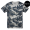 T-shirt από βαμβακερό μακό ύφασμα - Grey Camo