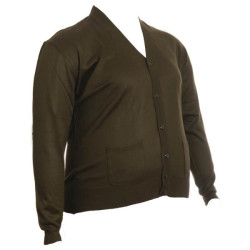 Λεπτή πλεκτή ζακέτα Blue Green - Dark Olive Green Λεπτή πλεκτή ζακέτα Blue Green - Dark Olive Green
