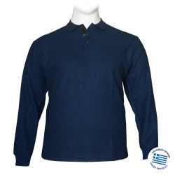 Polo μπλούζα από βαρύπλακο jersey ύφασμα, Polo μπλούζα από βαρύπλακο jersey ύφασμα,