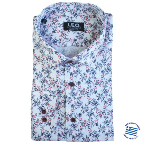 Digital print ελαστικό μακρυμάνικο πουκάμισο Digital print ελαστικό μακρυμάνικο πουκάμισο
