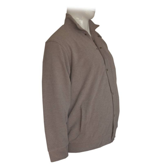 Ζακέτα wool feel με συνθετική επένδυση - Beige Ζακέτα wool feel με συνθετική επένδυση - Beige