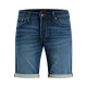 Ελαστική denim βερμούδα Ελαστική denim βερμούδα