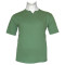 Βαμβακερό t-shirt φλάμα μονόχρωμο τύπου button ve - Highland