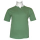 Βαμβακερό t-shirt φλάμα μονόχρωμο τύπου button ve - Highland Βαμβακερό t-shirt φλάμα μονόχρωμο τύπου button ve - Highland