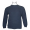 Βαμβακερή jacquard demi-saison μπλούζα της Leo Collection - Indigo
