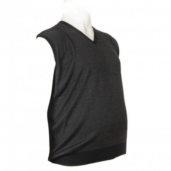 Καζακα πλεκτη ριγε με βε - Navy blue/Grey Καζακα πλεκτη ριγε με βε - Navy blue/Grey