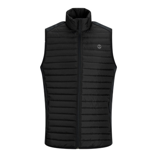 Αντιανεμικό γιλέκο της Jack & Jones body warmer collar - Black Αντιανεμικό γιλέκο της Jack & Jones body warmer collar - Black