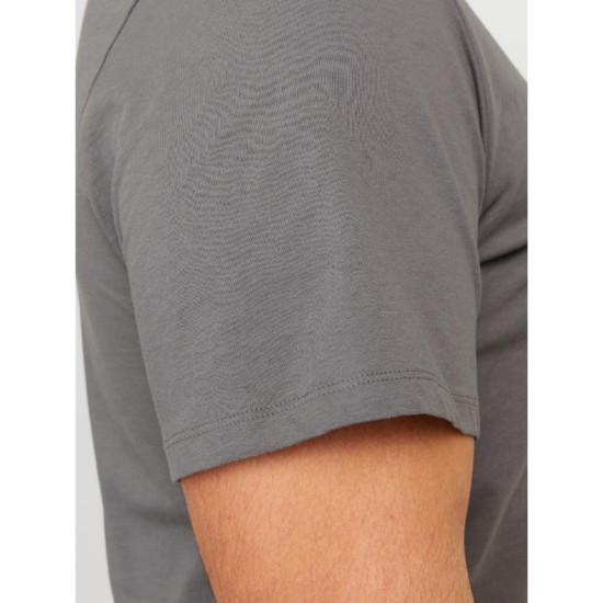 Μονόχρωμο βαμβακερό t-shirt by Jack & Jones - Castle Rock