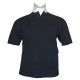 Βαμβακερό μακό μπλουζάκι button ve - Dark Blue Βαμβακερό μακό μπλουζάκι button ve - Dark Blue