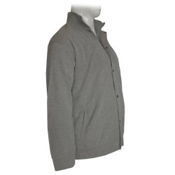 Ζακέτα wool feel με συνθετική επένδυση - Echo Grey Ζακέτα wool feel με συνθετική επένδυση - Echo Grey