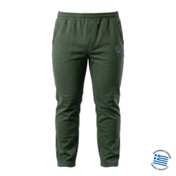 Καλοκαιρινό παντελόνι φόρμας baby fouter με patch - Olive Branch
