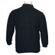 Βαμβακερό polo wool feel με τσέπη στο στήθος - Dark Blue Βαμβακερό polo wool feel με τσέπη στο στήθος - Dark Blue