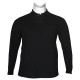 Polo πικέ μονόχρωμη με τσέπη - Black Polo πικέ μονόχρωμη με τσέπη - Black