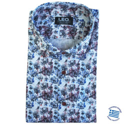 Digital print ελαστικό κοντομάνικο πουκάμισο Digital print ελαστικό κοντομάνικο πουκάμισο