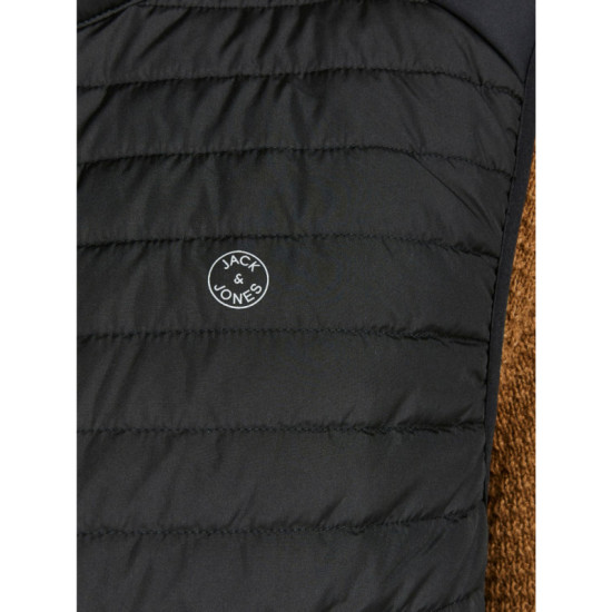 Αντιανεμικό γιλέκο της Jack & Jones body warmer collar - Black Αντιανεμικό γιλέκο της Jack & Jones body warmer collar - Black