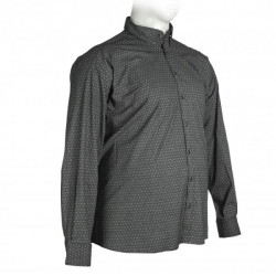 Πουκάμισο ελαστικό σχεδιαστό - Black/Slate Grey Πουκάμισο ελαστικό σχεδιαστό - Black/Slate Grey