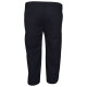 Eλαστική straight cut chino καπαρτινέ παντελόνα με λάστιχο στο πλάι,by LTG - Black