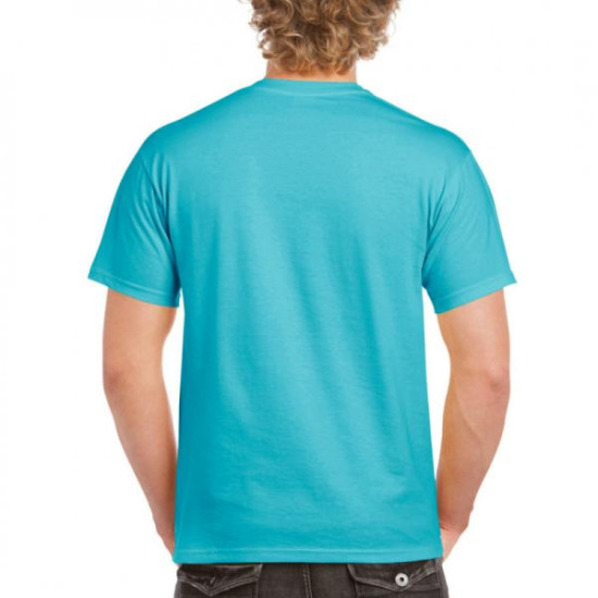 Μονόχρωμο βαμβακερό pennie t-shirt - Lagoon Blue