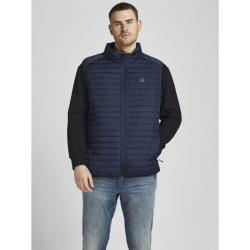 Αντιανεμικό γιλέκο της Jack & Jones body warmer collar - NAVY BLUE