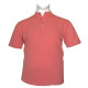 Βαμβακερό πικέ μπλουζάκι button neck - Coral Tree Βαμβακερό πικέ μπλουζάκι button neck - Coral Tree