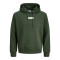 Hoodie φούτερ με μεταξοτυπία 