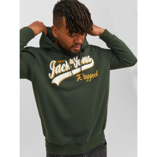 Jack & Jones Elogo Sweat Hoodie με μεταξοτυπία - Mountain View Jack & Jones Elogo Sweat Hoodie με μεταξοτυπία - Mountain View