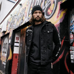 Limited edition Motörhead Cradock Denimjacket - Black Rock Limited edition Motörhead Cradock Denimjacket - Black Rock