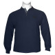 Βαμβακερή Polo wool feel με κέντημα στο στήθος by Leo collection - NAVY BLUE Βαμβακερή Polo wool feel με κέντημα στο στήθος by Leo collection - NAVY BLUE