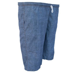 Μαγιό βερμούδα τύπου jeans με όλο λάστιχο - Denim Μαγιό βερμούδα τύπου jeans με όλο λάστιχο - Denim