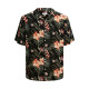 Jeff Resort Floral Shirt by Jack & Jones - Black Jeff Resort Floral Shirt by Jack & Jones - Black