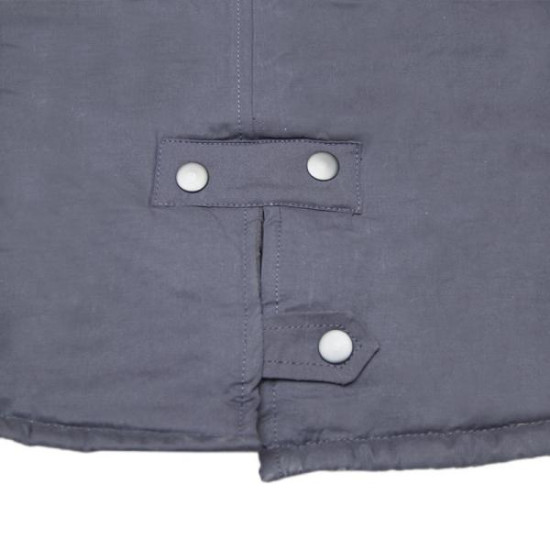 Parka με κουκούλα και επένδυση γούνας - Dark Blue Parka με κουκούλα και επένδυση γούνας - Dark Blue
