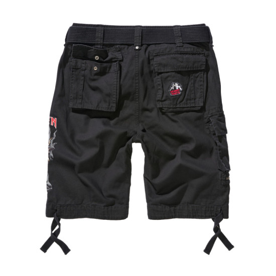 Iron Maiden Savage Shorts The Number of the Beast Black Edition - Black Iron Maiden Savage Shorts The Number of the Beast Black Edition - Black
