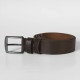 Ζώνη Casual (4cm φάρδος) δερμάτινη - Coffee Brown Ζώνη Casual (4cm φάρδος) δερμάτινη - Coffee Brown