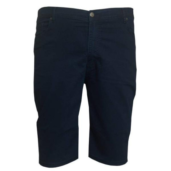 Ελαστική denim βερμούδα 3/4 by LTG - BLUE BLACK Ελαστική denim βερμούδα 3/4 by LTG - BLUE BLACK