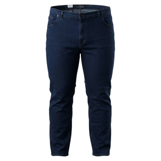 Jean ελαστικό Carlo Classic regular fit της Trial,μεσαίου καβάλου με ελαφρύ ξέβαμμα - Dark Denim Jean ελαστικό Carlo Classic regular fit της Trial,μεσαίου καβάλου με ελαφρύ ξέβαμμα - Dark Denim