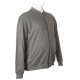Βαμβακερή ζακέτα wool feel με μεταλλικό patch - Grey Melange Βαμβακερή ζακέτα wool feel με μεταλλικό patch - Grey Melange