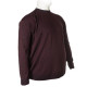 Βαμβακερό jacquard πλεκτό πουλόβερ της Leo Collection - Ruby Wine