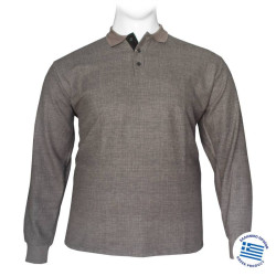 Polo μπλούζα από βαρύπλακο jersey ύφασμα, Polo μπλούζα από βαρύπλακο jersey ύφασμα,